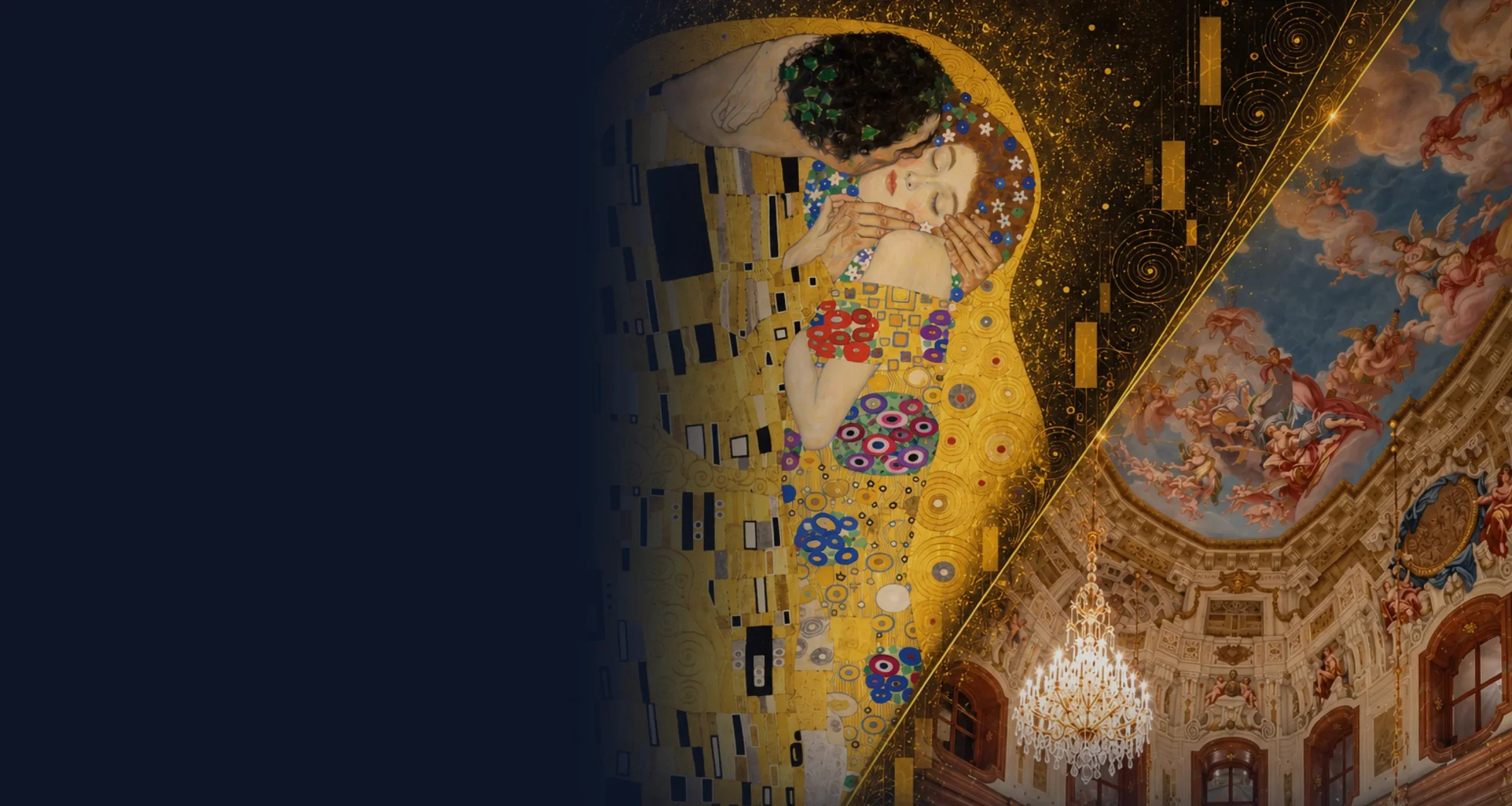Klimts „Der Kuss“ und der Marmorsaal, Konzertgrafik